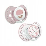 Smoczek dynamiczny Lovi Retro Baby girl 0-3m