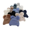 Czapka zimowa dla chłopca, niebieska, 100% wełniana merino, podszyta wełnianym polarem, Kovu