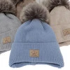 Czapka zimowa dla chłopca, wiązana, 100% wełniana merino, beżowa Jergen