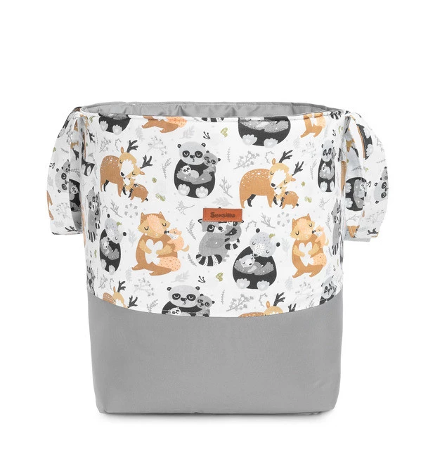 Sensillo Kosz Na Zabawki Szopy Szare