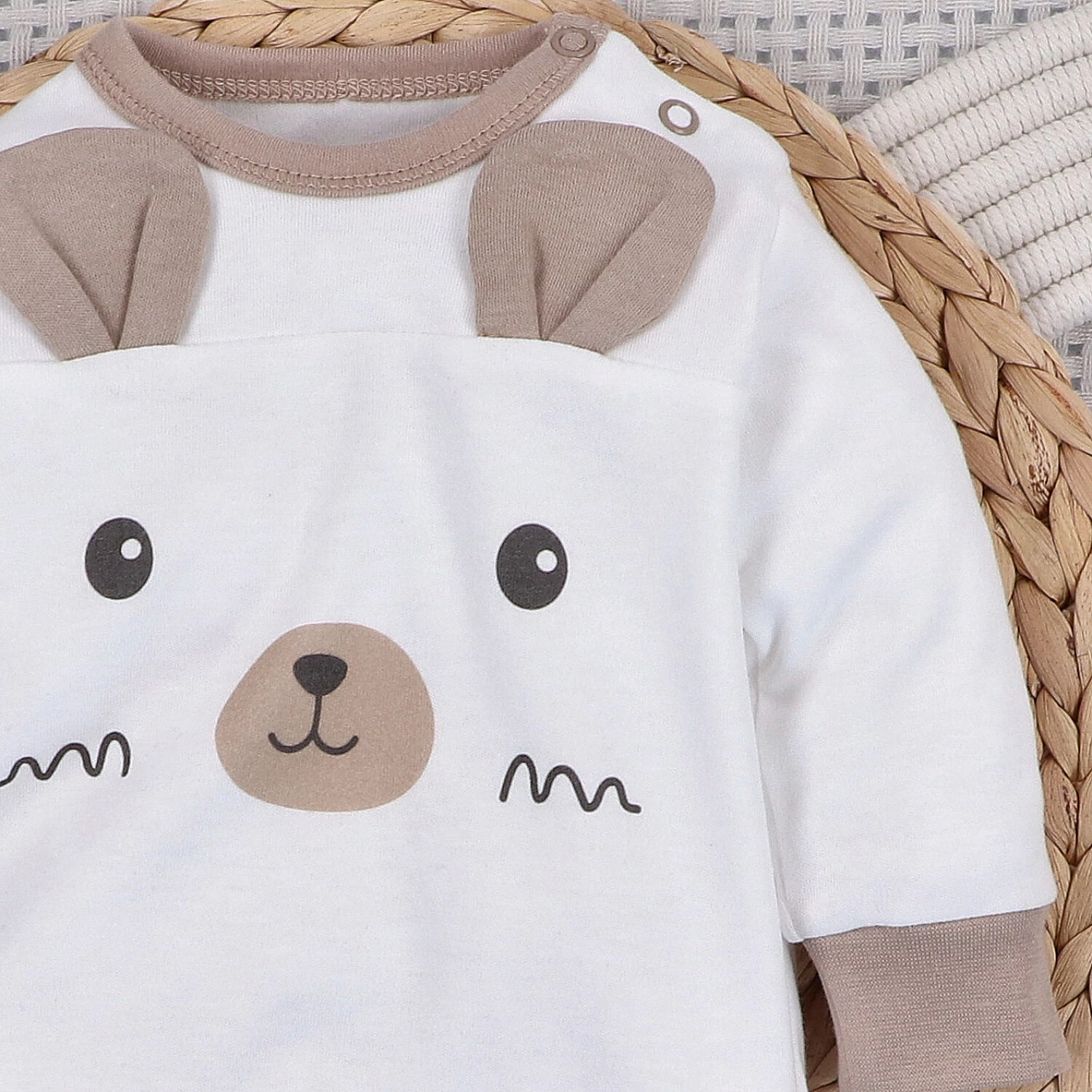 Pajac niemowlęcy SKY JOURNEY z bawełny organicznej