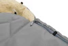 Sensillo Śpiworek Wełna Do Wózka 95x40 Light Grey