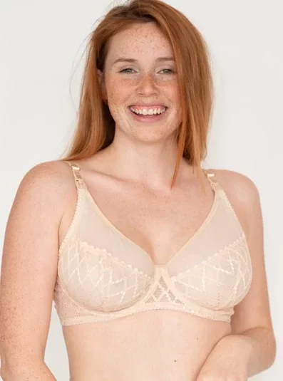 Biustonosz do karmienia Mama Huggy Soft - Beż