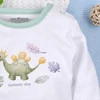 Body niemowlęce DINO EXPLORER z bawełny organicznej