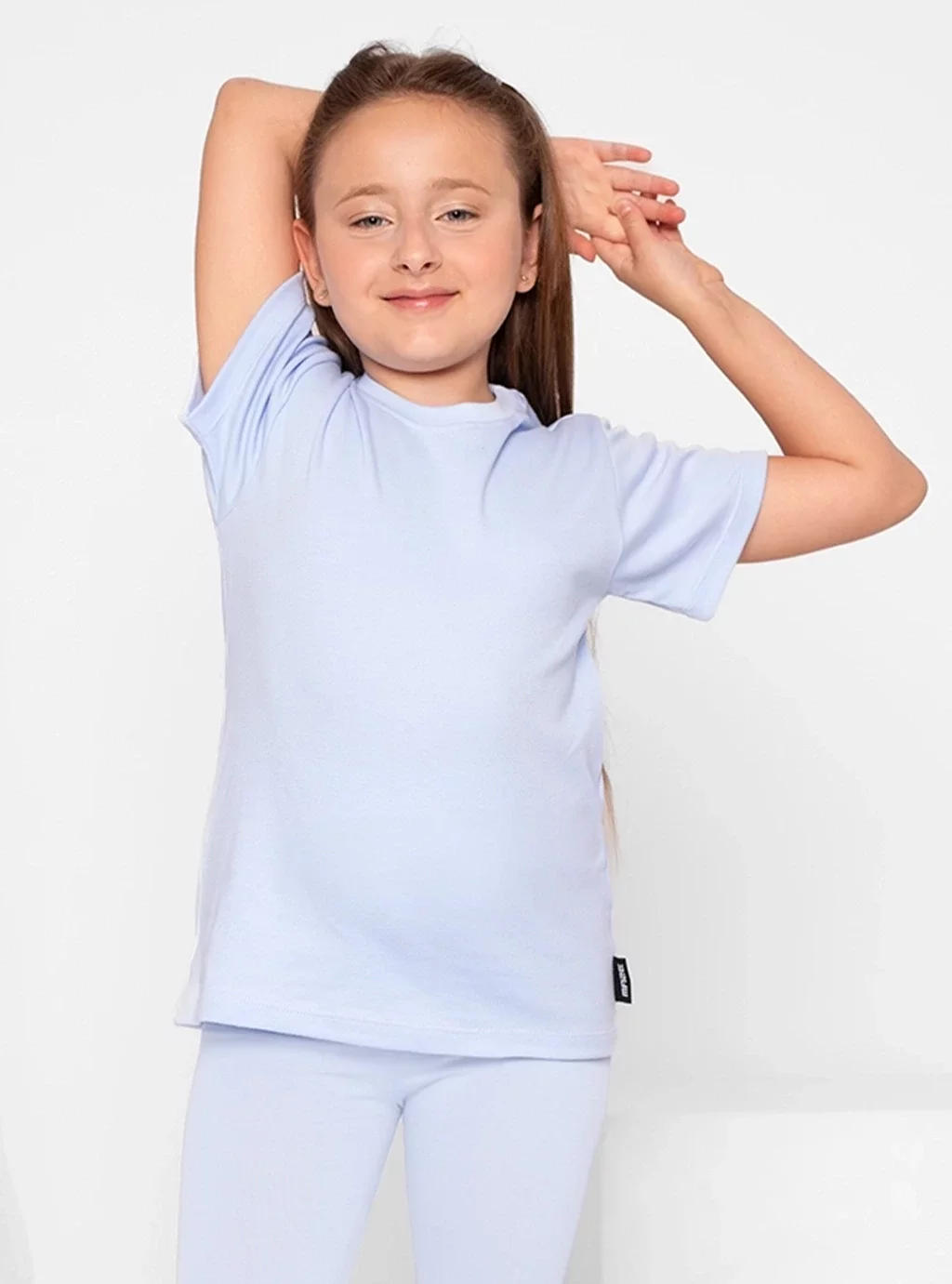 T-shirt Basic Kids - Baby Blue