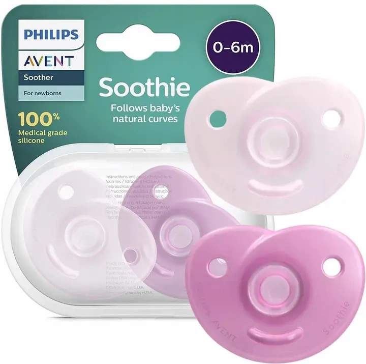 Philips Avent Soothie Smoczek uspokajający Girl