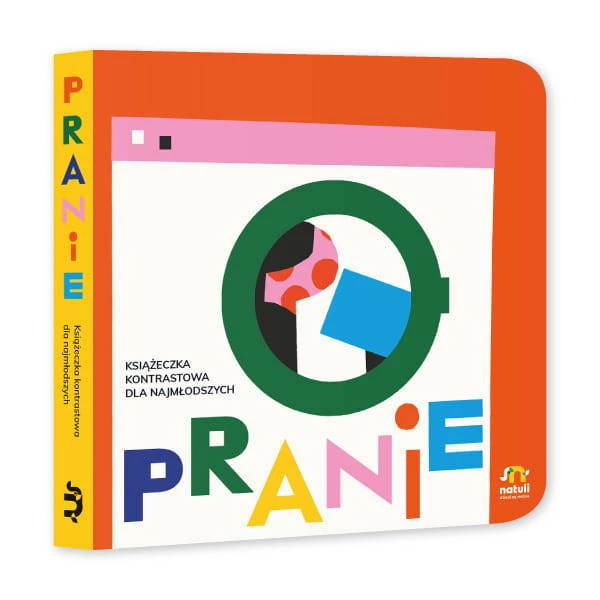 Książeczka kontrastowa- Pranie