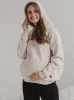 Bluza ciążowa i do karmienia Motherhood oversize latte melange