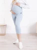 Legginsy Ciążowe Rybaczki - Baby Blue