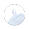 Babyono Okrycie Kąpielowe Bambusowe 100x100 Niebieskie
