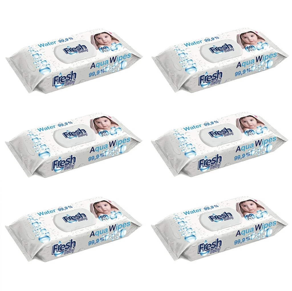 Chusteczki AQUA FRESH BABY x6st