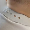  Babyono Miękki Śliniak Z Kieszonką I Regulowanym Zapięciem Różowy