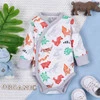Body Kopertowe Fun Origami Z Bawełny Organicznej Zwierzątka Kolorowe Biały