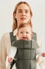 Nosidełko BABYBJORN MINI Woven – Ciemnozielone