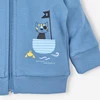 Bluza dresowa Piraci z kapturem z bawełny organicznej 