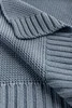 Sensillo Kocyk Bambusowo-Bawełniany 80x100 Jeans
