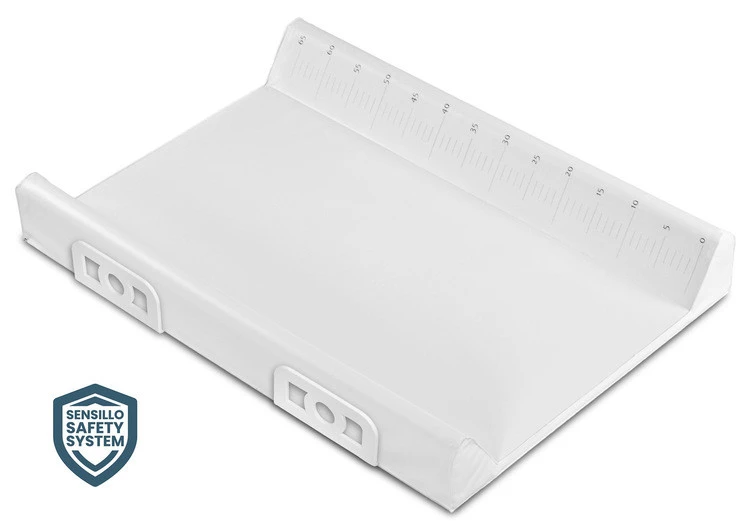 SENSILLO przewijak Safety System z miarką – platynowy