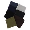 Szalik zimowy męski, khaki, 100% wełniana merino Brayan