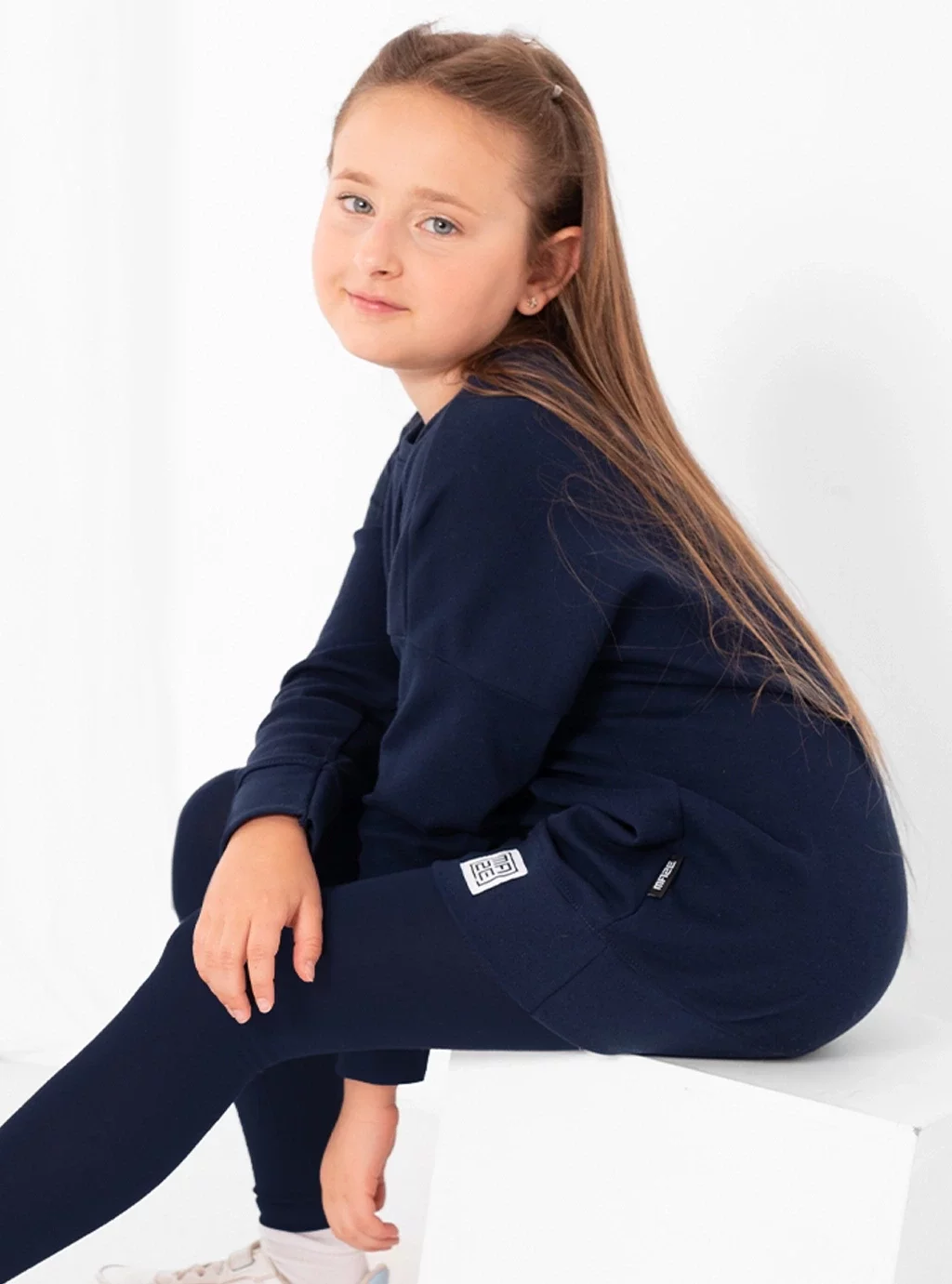 Bluza Basic Kids - Granatowa