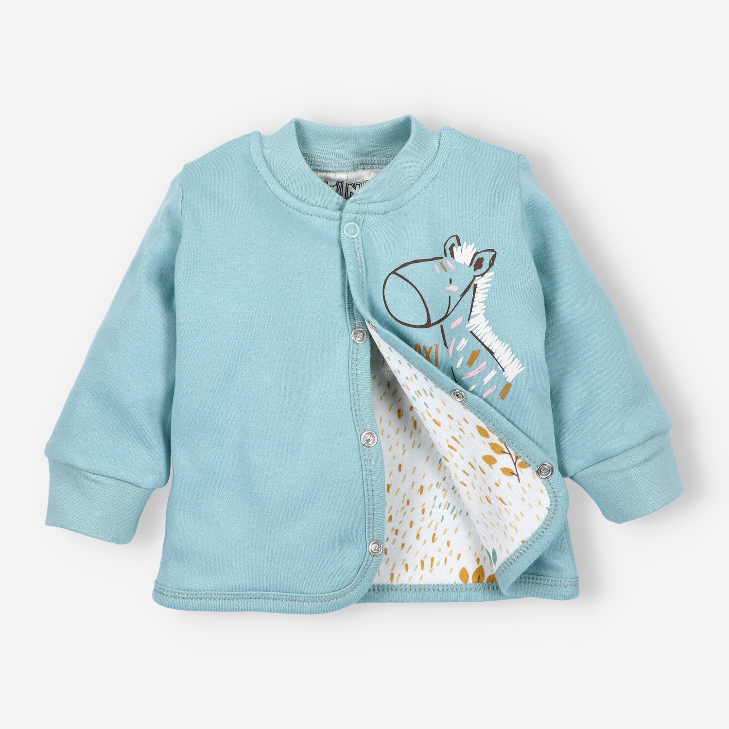 Bluza niemowlęca Giraffe z bawełny organicznej dla dziewczynki