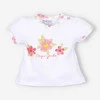 T-shirt niemowlęcy MAGIC GARDEN z bawełny organicznej dla dziewczynki