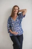 Bluzka ciążowa i do karmienia Bahama Mama print Azul