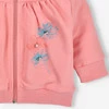 Bluza niemowlęca Flowers z bawełny organicznej dla dziewczynki