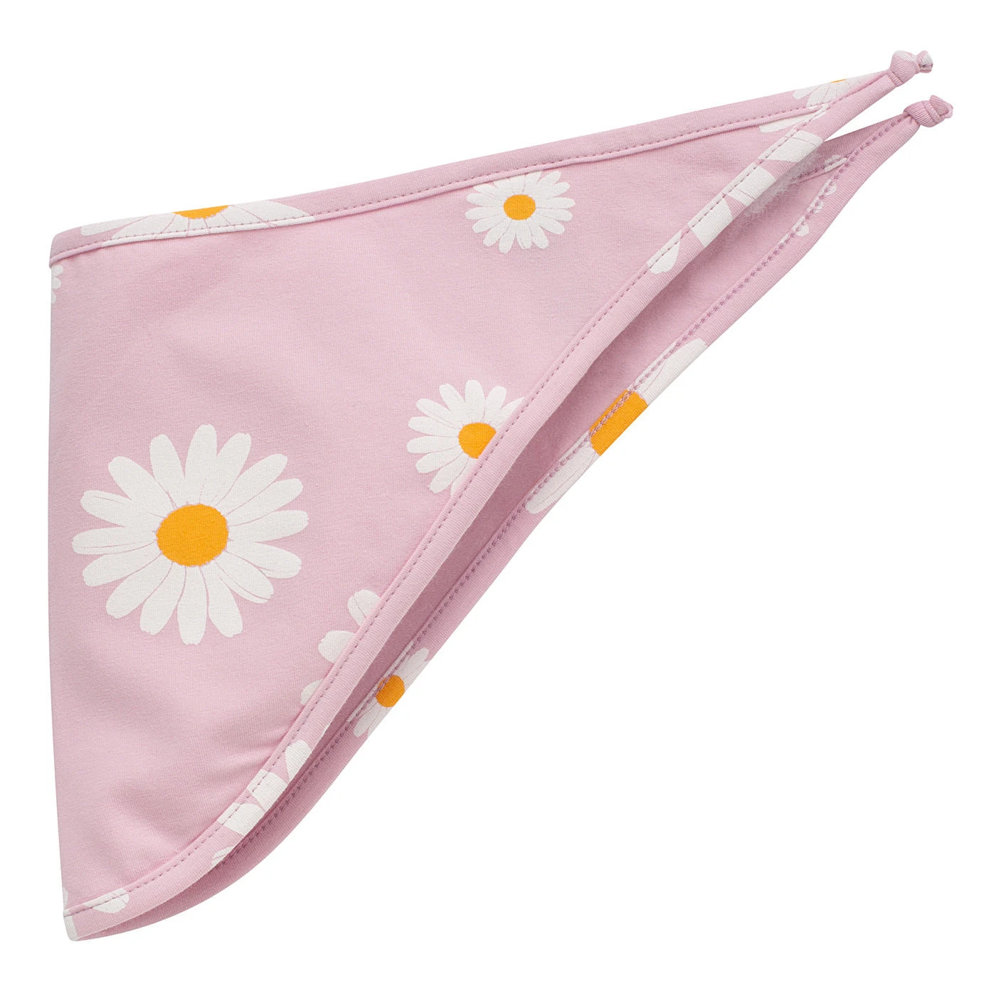 Chustka pod szyję DAISY różowy,stokrotki
