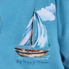 Bluza Niemowlęca Ship Zapinana Z Bawełny Organicznej Niebieska