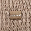Czapka i komin dla dziewczynki, zimowy komplet, bezszwowy, fioletowy, 100% wełniany merino, Silena