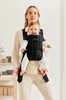 BABYBJORN MINI Woven – nosidełko, Czarny