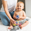Babyono Pieluszki Bambusowe 70x70 - fioletowe