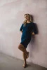 Sukienka do karmienia Milky Dress rękaw 3/4 poseidon