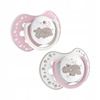 Smoczek dynamiczny Lov Night&Day Hippo Girl girl 0-3m