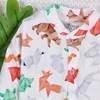 Kaftanik niemowlęcy Fun Origami z bawełny organicznej