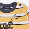 Bluza dresowa chłopięca żółta