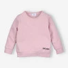 Bluza Dresowa Dziewczęca Z Długim Rękawem Pudrowy Róż