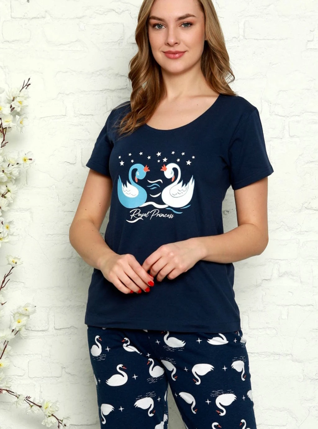 Piżama Łabędź