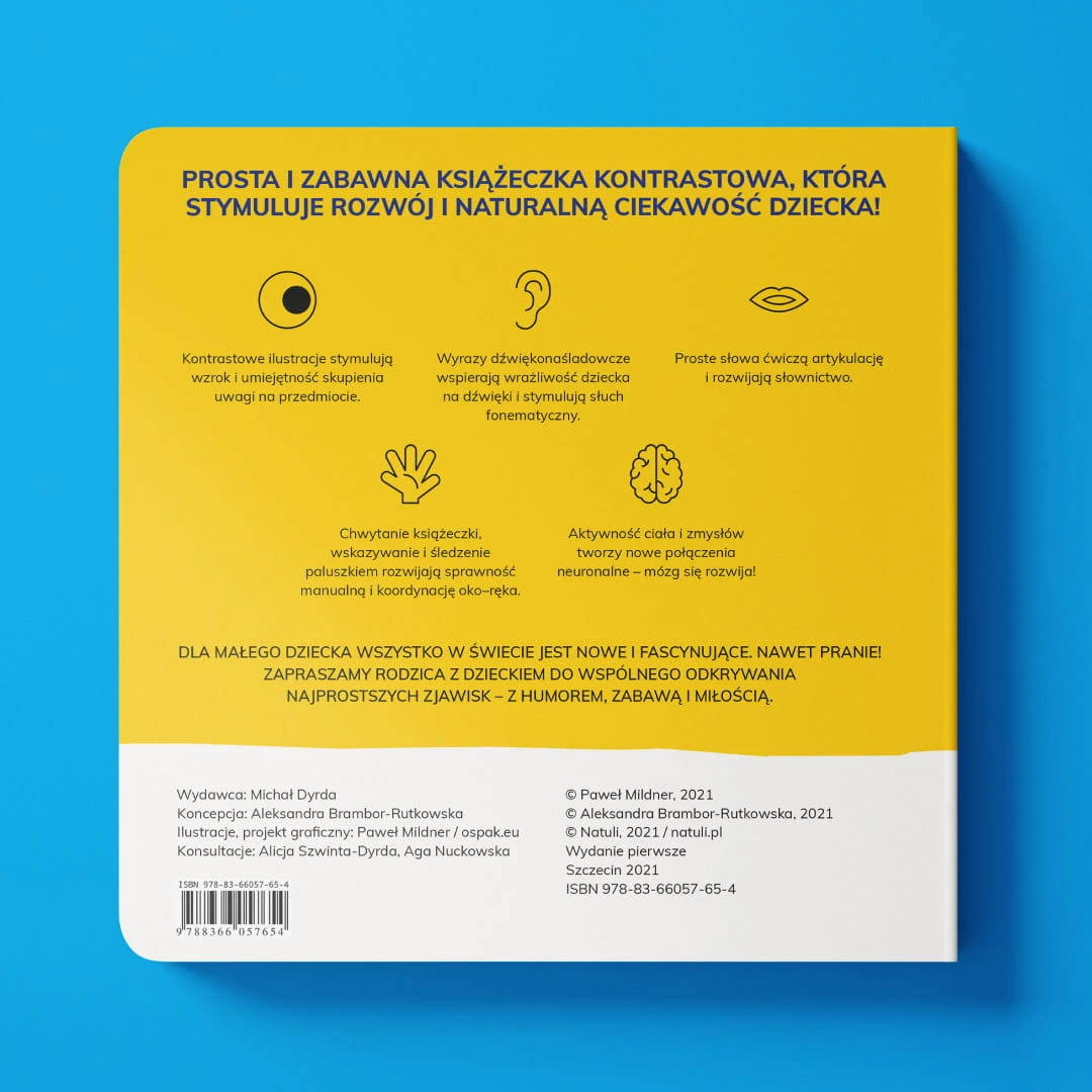 Książeczka kontrastowa- Zupa