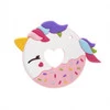 Bocioland Gryzak Silikonowy Donut - różowy
