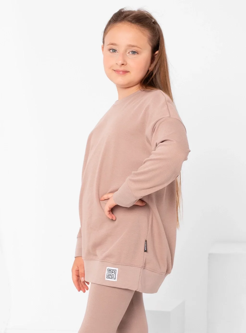 Bluza Basic Kids - Cappuccino