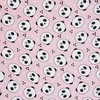 PIELUSZKA BAMBUSOWA 75X75 PANDA RÓŻ