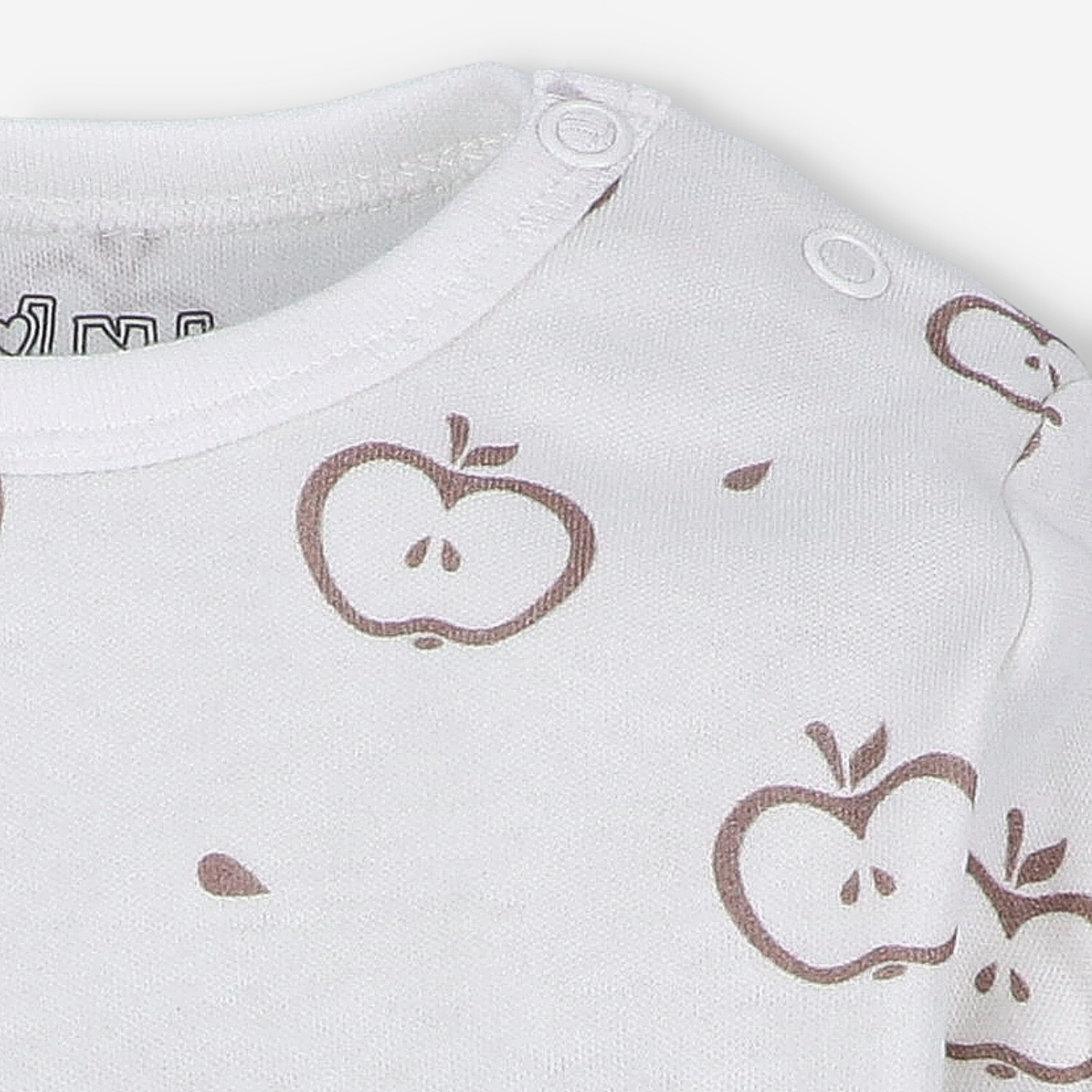 Body niemowlęce Happy Apples  z bawełny organicznej