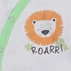 Body kopertowe Lion z bawełny organicznej dla chłopca