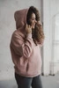 Bluza ciążowa i do karmienia Motherhood oversize pudrowy róż