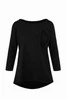 Bluzka/tunika ciążowa i do karmienia Mommy czarna
