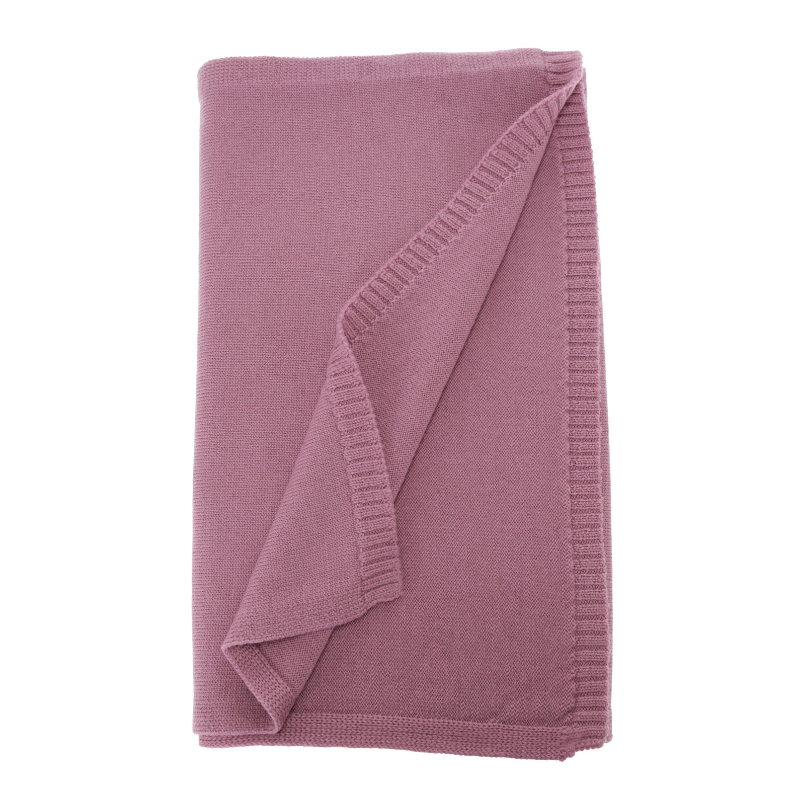 Szalik zimowy damski, fioletowy, 100% wełniany merino Elonia