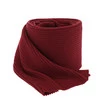 Szalik zimowy damski, bordowy, 100% wełniany merino, Jessica