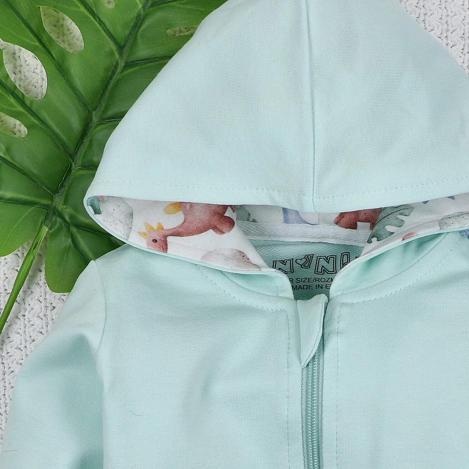 Dziecięca bluza dresowa DINO EXPLORER z bawełny organicznej