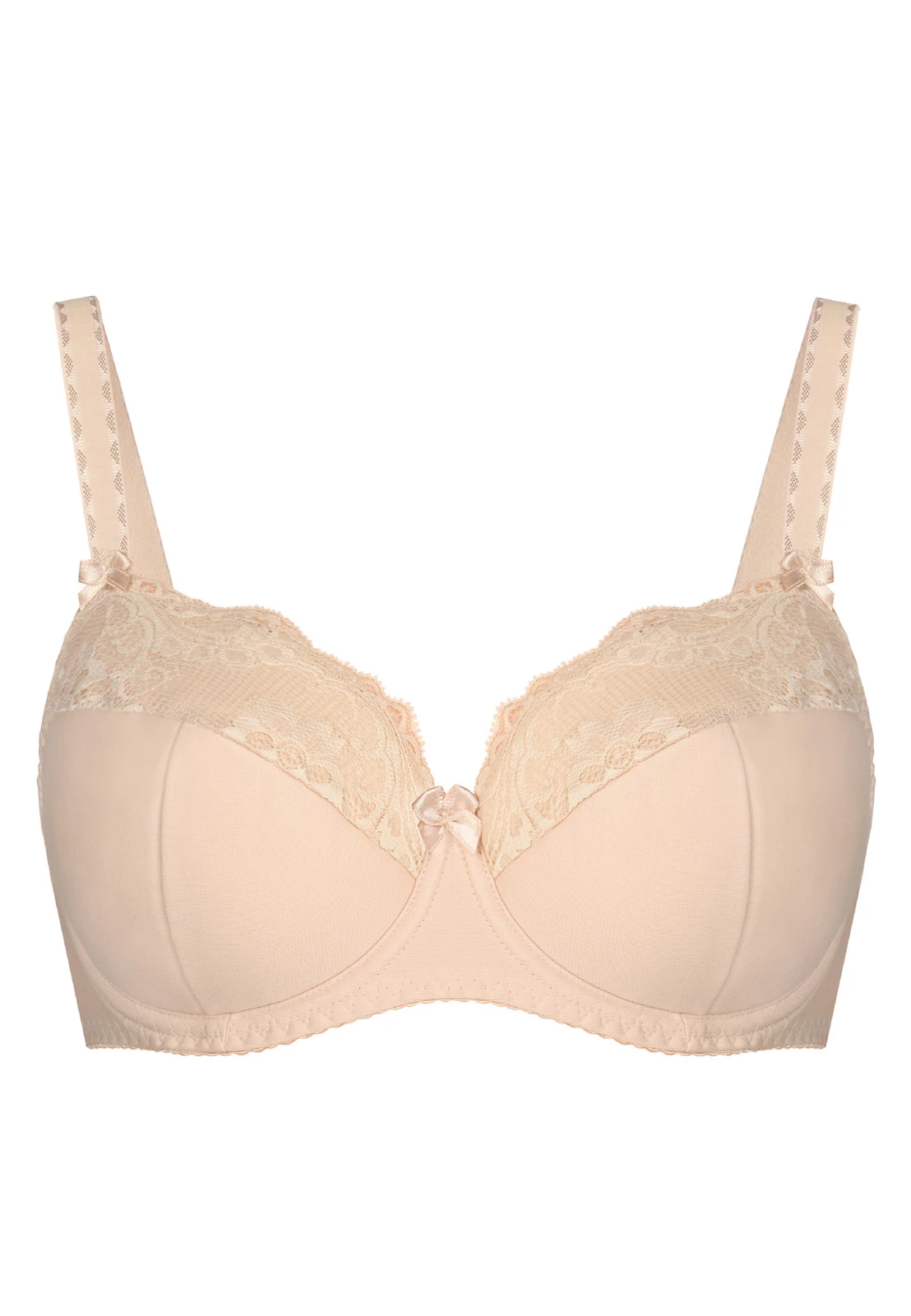 Biustonosz do karmienia usztywniany z koronką Marte -Beż